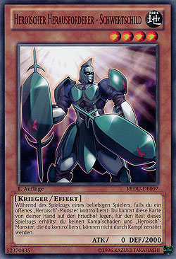 Heroischer Herausforderer - Schwertschild