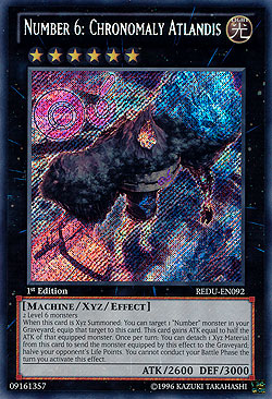 Yu-Gi-Oh! - Premium Gold - Number C6: Chronomaly Chaos Atlandis (Gold