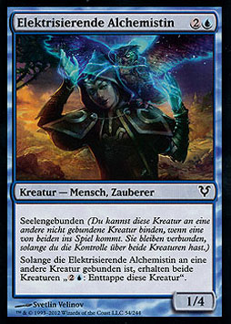 Elektrisierende Alchemistin
