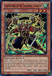 Legendäre Sechs Samurai - Kageki