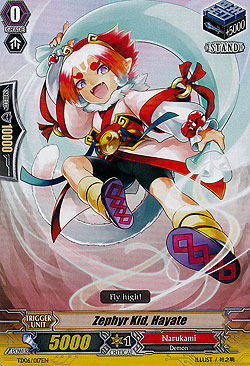 Zephyr Kid, Hayate 