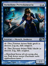 Vornehme Provokateurin