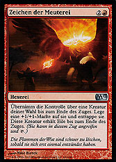 Zeichen der Meuterei