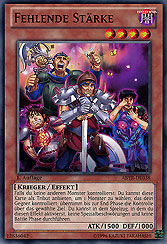 Fehlende Stärke