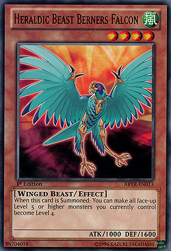 Heraldic Beast Berners Falcon