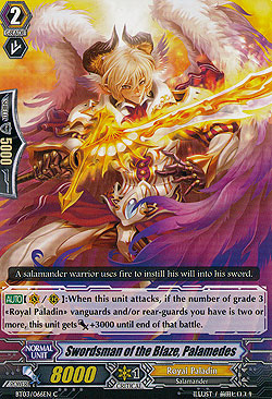 Swordsman of the Blaze, Palamedes 