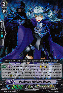 Darkness Maiden, Macha 