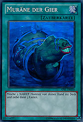 Muräne der Gier
