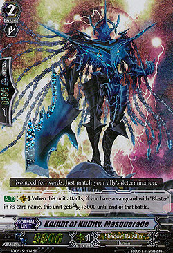 Knight of Nullity, Masquerade