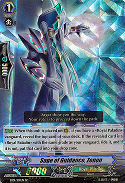 Sage of Guidance, Zenon