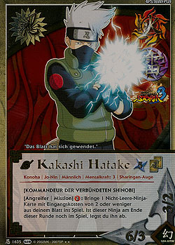 Kakashi Hatake Ultimate Ninja Storm 3 Boosterserien