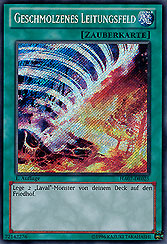 Geschmolzenes Leitungsfeld