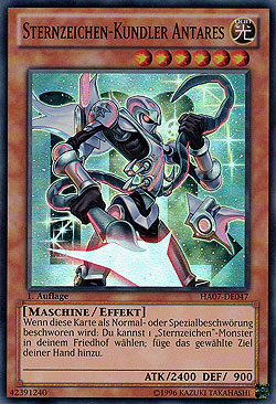 Sternzeichen-Kundler Antares