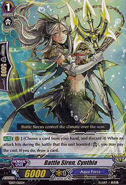 Battle Siren, Cynthia