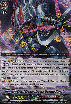 Covert Demonic Dragon, Magatsu Storm