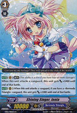 Shining Singer, Ionia