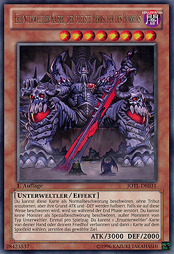 Erzunterweltler Kaiser, der oberste Herrscher des Horrors