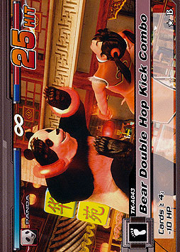 Bear Double Hop Kick Combo