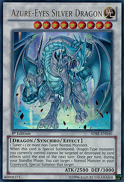 Azure-Eyes Silver Dragon