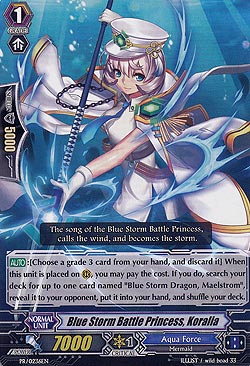 Blue Storm Battle Princess, Koralia