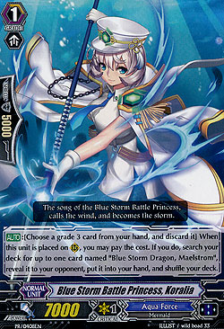 Blue Storm Battle Princess, Koralia