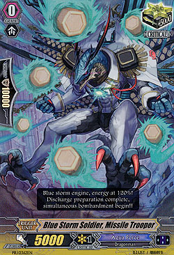Blue Storm Soldier, Missile Trooper