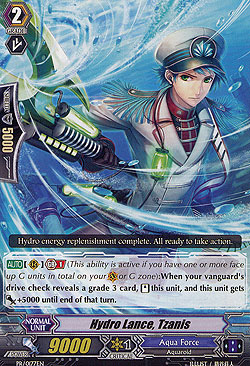 Hydro Lance, Tzanis