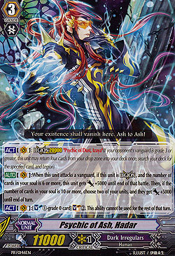 Psychic of Ash, Hadar