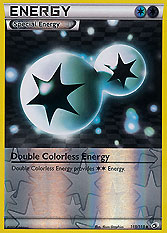 Double Colorless Energy