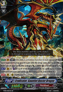 Eradicator, Gauntlet Buster Dragon