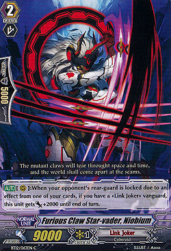 Furious Claw Star-vader, Niobium