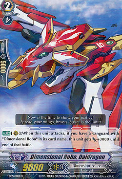 Dimensional Robo, Daidragon