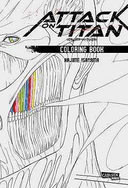 Einzelband Attack on Titan - Coloring Book Deutsch | Unlimitiert 