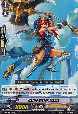 Battle Sister, Maple