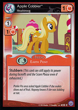 Apple Cobbler - Headstrong