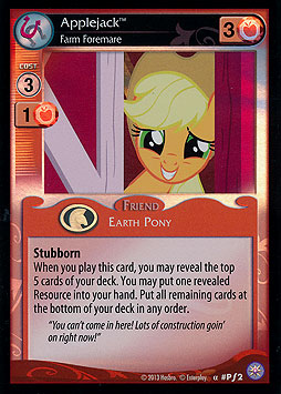 Applejack - Farm Foremare