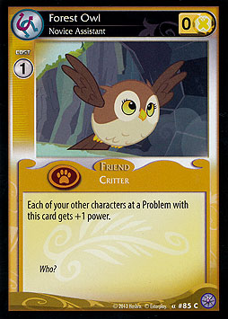 Forest Owl - Novice Assistant
