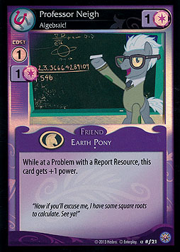 Professor Neigh - Algebraic!