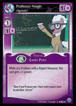 Professor Neigh - Algebraic!