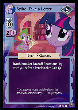 Spike, Take a Letter