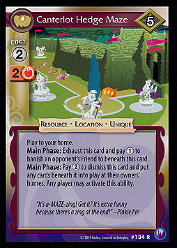 Canterlot Hedge Maze
