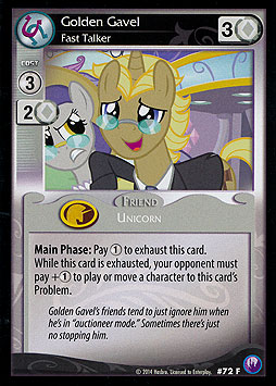 Golden Gavel - Fast Talker