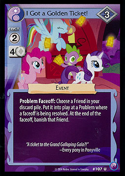 I Got a Golden Ticket!