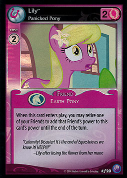 Lily - Panicked Pony