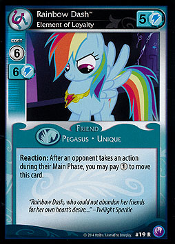 Rainbow Dash - Element of Loyalty