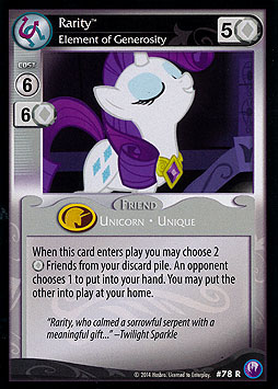 Rarity - Element of Generosity