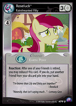 Roseluck - Fainthearted Filly
