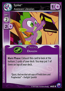 Spike - Assistant Librarian