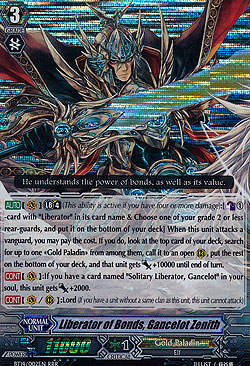 Liberator of Bonds, Gancelot Zenith