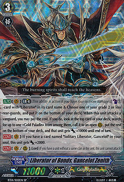 Liberator of Bonds, Gancelot Zenith